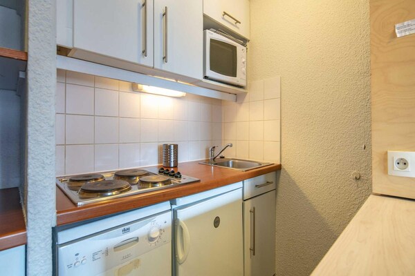 Foto van Alpine appartement met 1 slaapkamer in Tignes - Vakantiehuis in Tignes - Kitchen