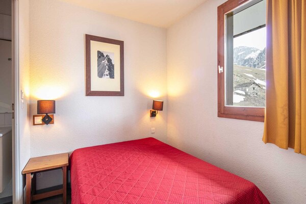 Foto van Alpine appartement met 1 slaapkamer in Tignes - Vakantiehuis in Tignes - BedRoom