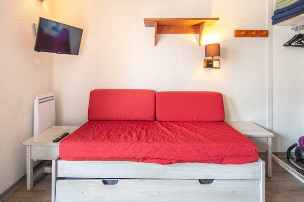 Foto van Alpine appartement met 1 slaapkamer in Tignes - Vakantiehuis in Tignes - LivingRoom