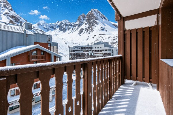 Foto van Appartement in de bergen, vlak bij de skiliften - Vakantiehuis in Tignes - ViewWinter