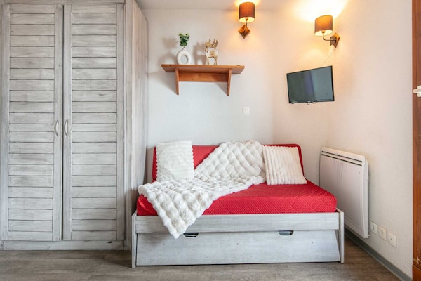 Foto van Appartement in de bergen, vlak bij de skiliften - Vakantiehuis in Tignes - BedRoom