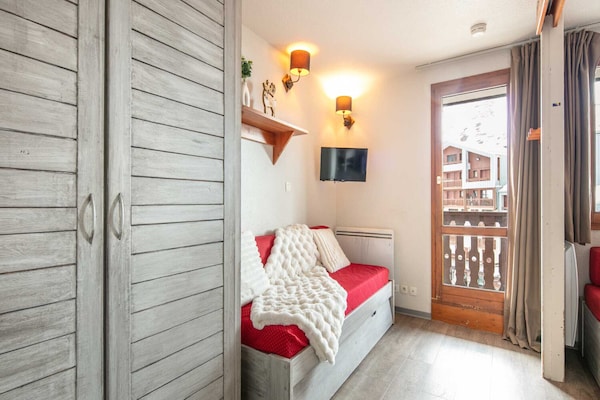 Foto van Appartement in de bergen, vlak bij de skiliften - Vakantiehuis in Tignes - BedRoom