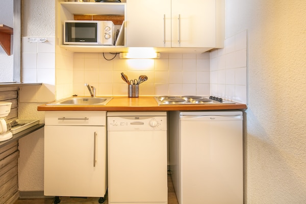 Foto van Verblijf in de Alpen met eigen balkon - Vakantiehuis in Tignes - Kitchen