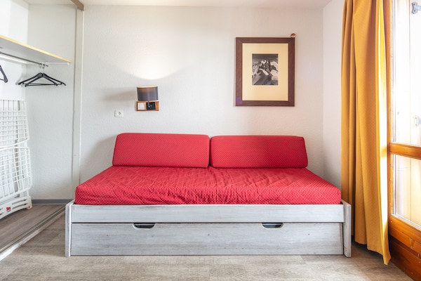 Foto van Verblijf in de Alpen met eigen balkon - Vakantiehuis in Tignes - BedRoom