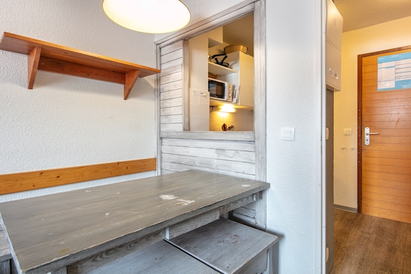 Foto van Verblijf in de Alpen met eigen balkon - Vakantiehuis in Tignes - DiningRoom