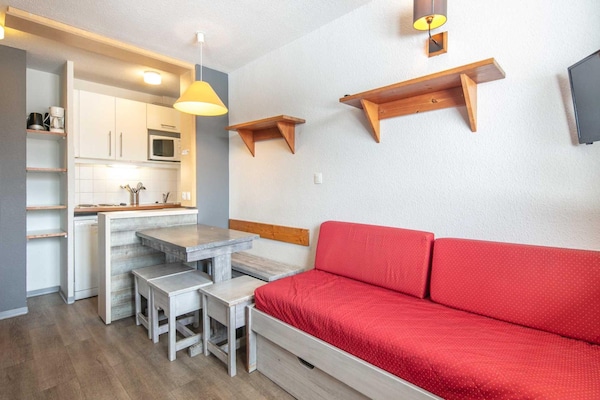 Foto van Gezellig toevluchtsoord met uitzicht op de bergen - Vakantiehuis in Tignes - DiningRoom