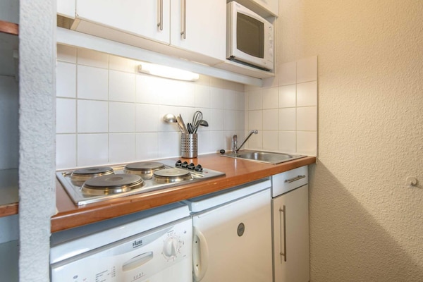 Foto van Gezellig toevluchtsoord met uitzicht op de bergen - Vakantiehuis in Tignes - Kitchen