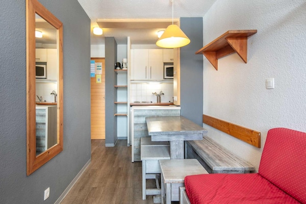 Foto van Gezellig toevluchtsoord met uitzicht op de bergen - Vakantiehuis in Tignes - DiningRoom