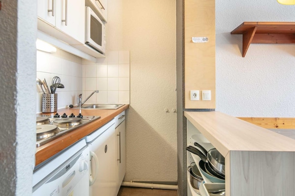 Foto van Gezellig toevluchtsoord met uitzicht op de bergen - Vakantiehuis in Tignes - Kitchen