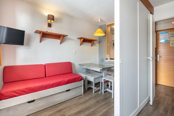 Foto van Tignes-verblijf voor 4 personen met badkuip - Vakantiehuis in Tignes - LivingRoom