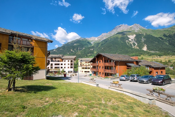 Foto van Appartement in Val Cenis met uitzicht op de bergen - Resort