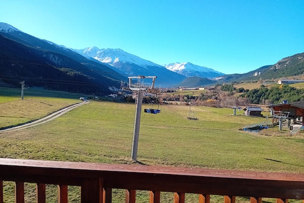 Foto van Appartement voor 6 personen vlakbij de rivier - Vakantiehuis in Val Cenis - TerraceBalcony