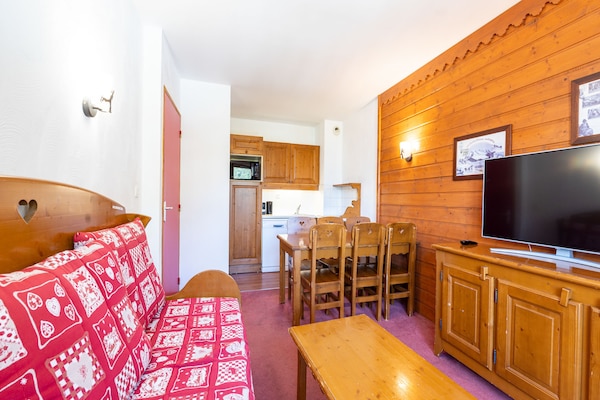 Foto van Appartement in Modane bij de Skipiste - Vakantiehuis in Modane - LivingRoom