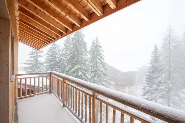 Foto van Appartement in Modane voor 6 personen - Vakantiehuis in Modane - TerraceBalcony