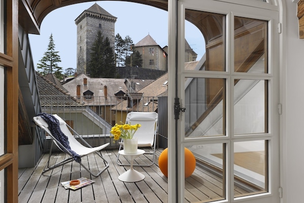 Foto van Le Loft d'Annecy - Vakantiehuis in Annecy - TerraceBalcony