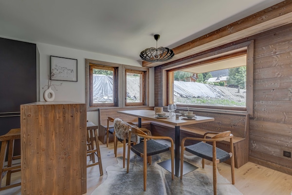 Foto van Ideaal 3 slaapkamer appartement met 200m2 tuin - Vakantiehuis in Megève - 