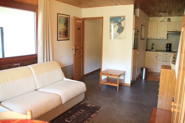Foto van Appartement voor 4 personen met balkon - Vakantiehuis in Châtel - LivingRoom