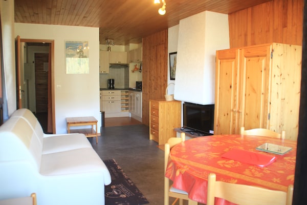 Foto van Appartement voor 4 personen met balkon - Vakantiehuis in Châtel - LivingRoom