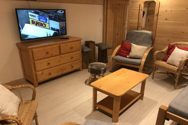 Foto van Appartement in Châtel met balkon - Vakantiehuis in Châtel - LivingRoom