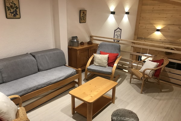 Foto van Appartement in Châtel met balkon - Vakantiehuis in Châtel - LivingRoom