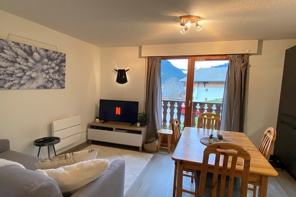 Foto van Appartement in Chatel nabij de rivier - Vakantiehuis in Châtel - LivingRoom