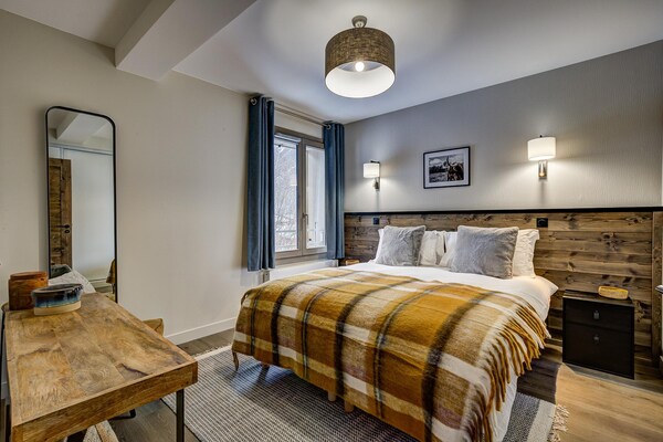 Foto van Duplex met uitzicht op de bergen, Chamonix - Vakantiehuis in Chamonix-Mont-Blanc - BedRoom