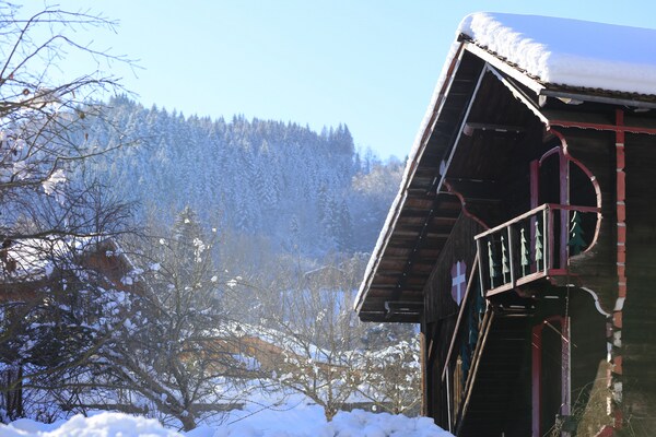 Foto van Appartement in Morillon bij Skipistes - Vakantiehuis in Morillon - Outdoor
