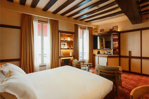 Foto van Vertrouwelijke kamer 3, op een steenworp afstand van het Louvre - BedRoom