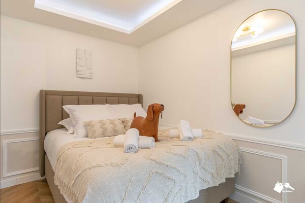 Foto van Luxe appartement met 1 slaapkamer en 4 zitplaatsen in het hart van Parijs. - Untagged