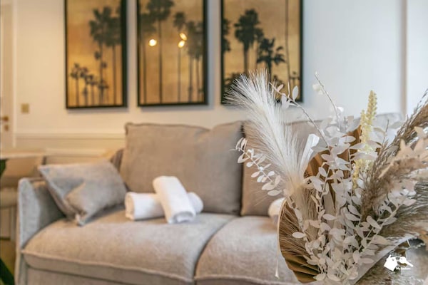 Foto van Luxe appartement met 1 slaapkamer en 4 zitplaatsen in het hart van Parijs. - Untagged