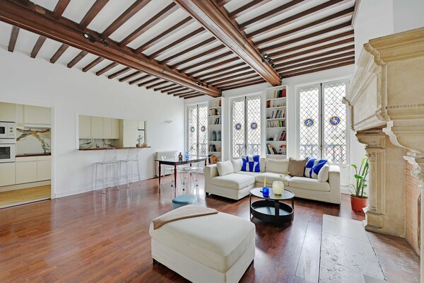 Foto van Prachtig appartement in de Marais - 3 slaapkamers/6 slaapkamers - Parijs - Untagged