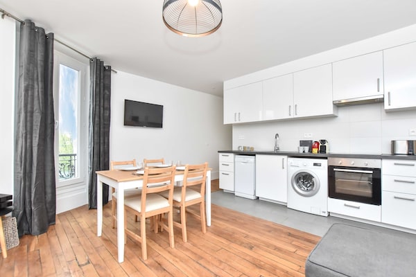 Foto van Rustig appartement - 2BR/6P - Ménilmontant - Vakantiehuis in Paris - 
