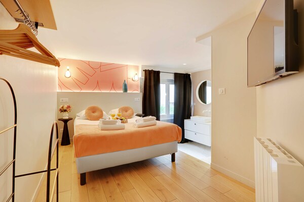 Foto van Appartement voor 6 personen vlakbij de Marais - Vakantiehuis in Paris - BedRoom