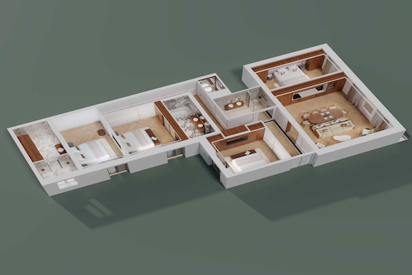 Foto van Luxe appartement / Airconditioning - 4 slaapkamers / 8 plaatsen - Bastille - Untagged