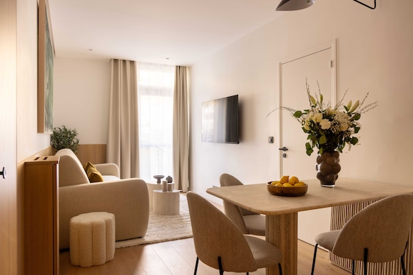 Foto van Elegant appartement met airconditioning, 1 slaapkamer - 4 personen - Nation - Untagged