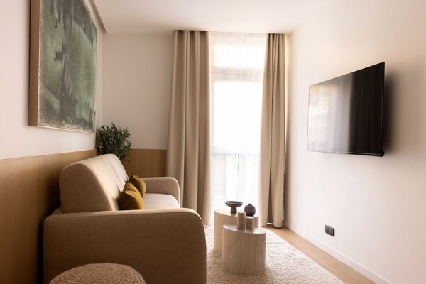 Foto van Elegant appartement met airconditioning, 1 slaapkamer - 4 personen - Nation - Untagged