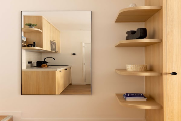 Foto van Elegant appartement met airconditioning, 1 slaapkamer - 4 personen - Nation - Untagged