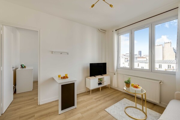 Foto van Gezellig appartement 1 slaapkamer/2 badkamers - Parijs 14e arrondissement - Untagged