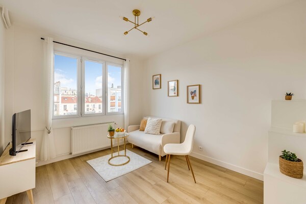 Foto van Gezellig appartement 1 slaapkamer/2 badkamers - Parijs 14e arrondissement - Untagged