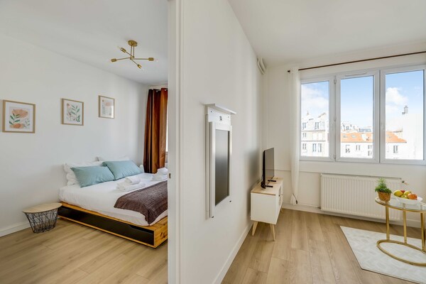 Foto van Gezellig appartement 1 slaapkamer/2 badkamers - Parijs 14e arrondissement - Untagged