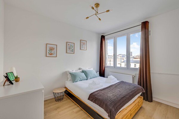 Foto van Gezellig appartement 1 slaapkamer/2 badkamers - Parijs 14e arrondissement - Untagged