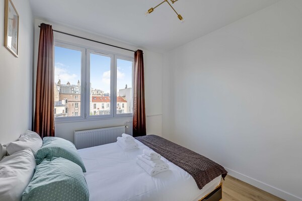 Foto van Gezellig appartement 1 slaapkamer/2 badkamers - Parijs 14e arrondissement - Untagged