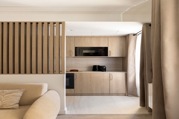 Foto van Prachtig appartement met airconditioning –1 slaapkamer/4 personen– Alésia - Kitchen