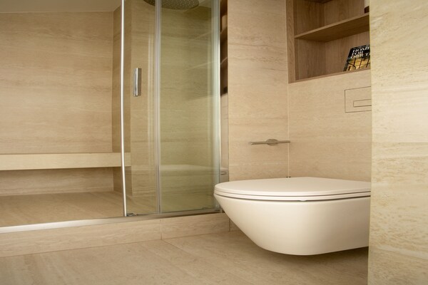 Foto van Prachtig appartement met airconditioning –1 slaapkamer/4 personen– Alésia - BathRoom