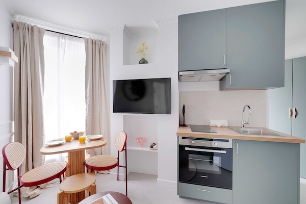 Foto van Prachtig appartement - 1 slaapkamer - 4 slaapkamers - Tour-Eiffel - Kitchen