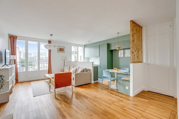 Foto van Designappartement 1BR/2P - Beaugrenelle - Vakantiehuis in Paris - Untagged