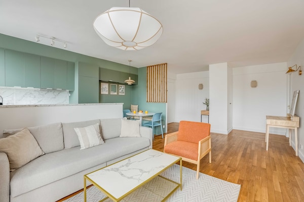 Foto van Designappartement 1BR/2P - Beaugrenelle - Vakantiehuis in Paris - Untagged