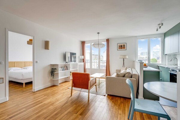 Foto van Designappartement 1BR/2P - Beaugrenelle - Vakantiehuis in Paris - Untagged