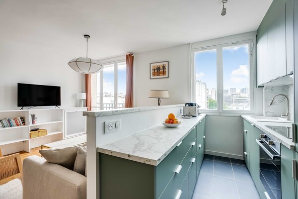 Foto van Designappartement 1BR/2P - Beaugrenelle - Vakantiehuis in Paris - Untagged