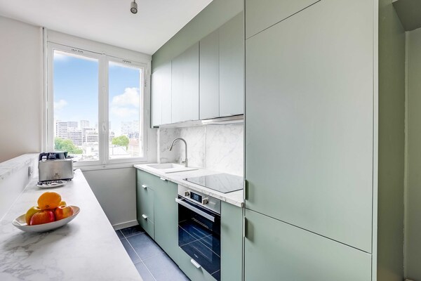 Foto van Designappartement 1BR/2P - Beaugrenelle - Vakantiehuis in Paris - Untagged